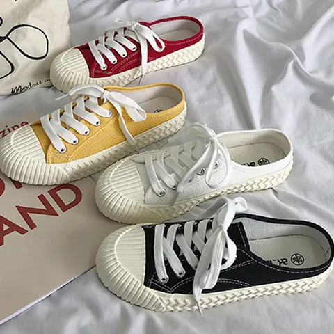 뮬 스니커즈 슬리퍼 슬립온 여성단화 데일리 운동화