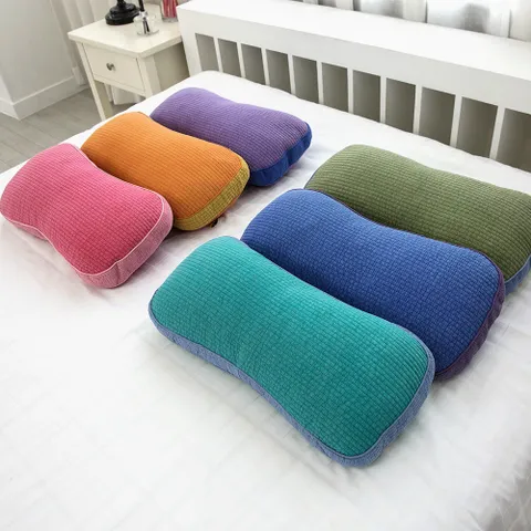 라운드 피그먼트 분쇄 라텍스 베개