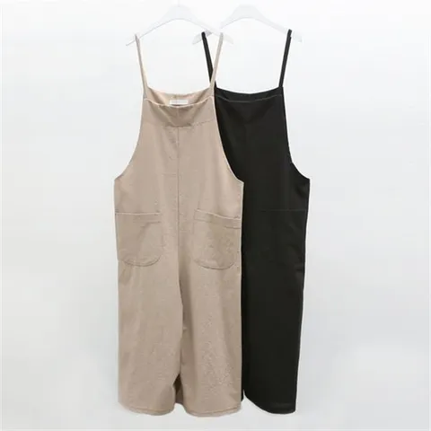 [하프클럽/아이우먼]빅사이즈 6088L907 포켓 멜빵 점프슈트 WB