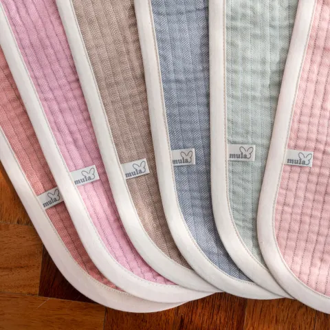 뮤라 헤링본 미니 휴대용 면 방수요 40x60cm