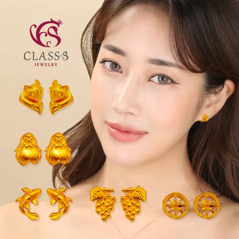 순금 데일리귀걸이1_ 1.50g~1.58g