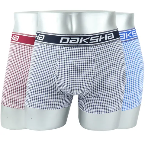 다크샤 남성 드로즈 DS062 3종 남자 팬티 세트 사각 스판 쿨팬