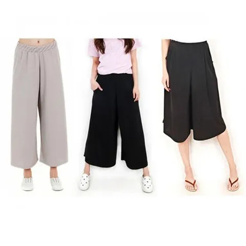 [하프클럽/H스타일]1_1,,쿨통바지,쿨소재,와이드팬츠,7부