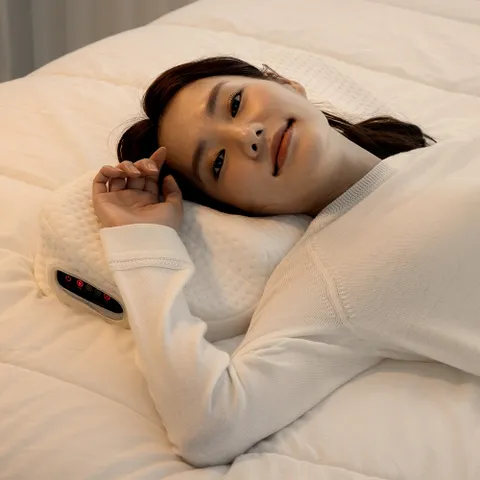 수면참견 무선 목베개안마기 어깨 마사지기 ZP2360