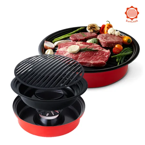 썬그릴 스팀 직화구이 불판 연기없는 냄새없는 고기판 SC-M-02