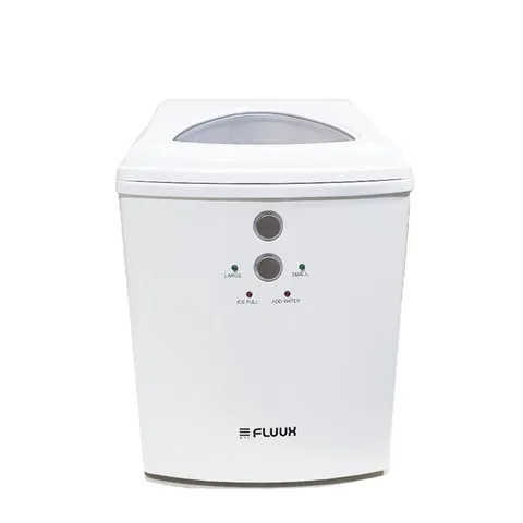설치 없이 간편한 위생적인 제빙기 FLUUX 화이트