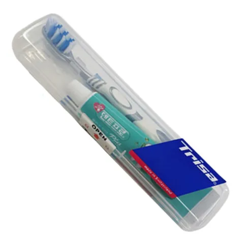 트리사 휴대용 미백칫솔 치약 스모커즈 화이트닝 7286