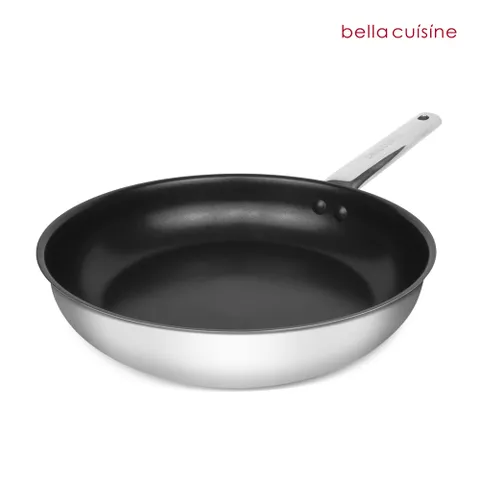 벨라쿠진 클래식 스텐 코팅 후라이팬 인덕션 가능 24cm