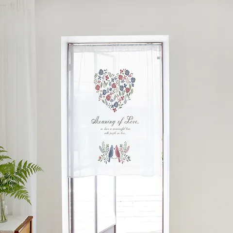 가림막 도어커튼 바란스 가리개 115x120 폴인러브