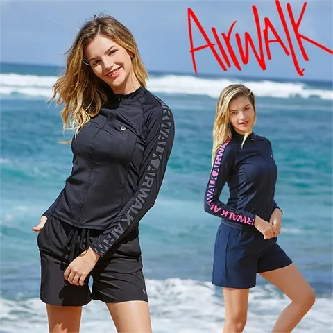 [하프클럽/에어워크]에어워크서프 여성래쉬가드 집업 YAWe5248/레쉬가드,래시가드,수영복,비치웨어