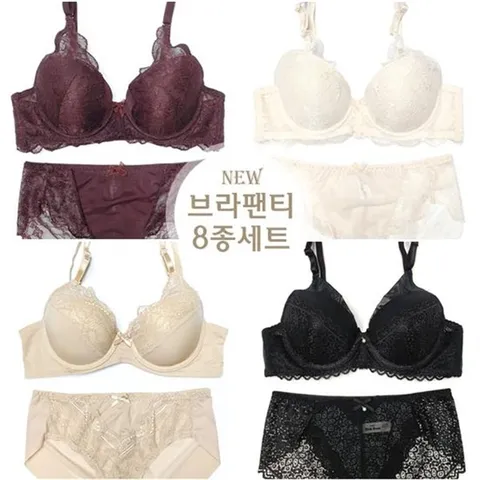 [하프클럽/제이투와이]샬랄라 인기속옷 브라팬티 8종