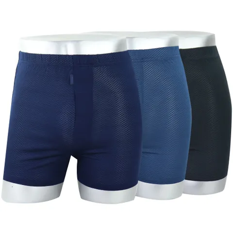 디노바시 남성 트렁크 DMT3201 천연 인견 3종 세트 쿨팬티 사각