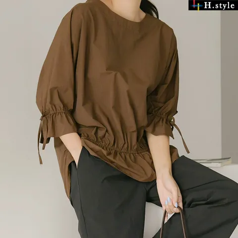 H스타일BL라인블라우스/가을/간절기/긴팔/블라우스/브라우스/BL/정장/셔츠/남방/미시