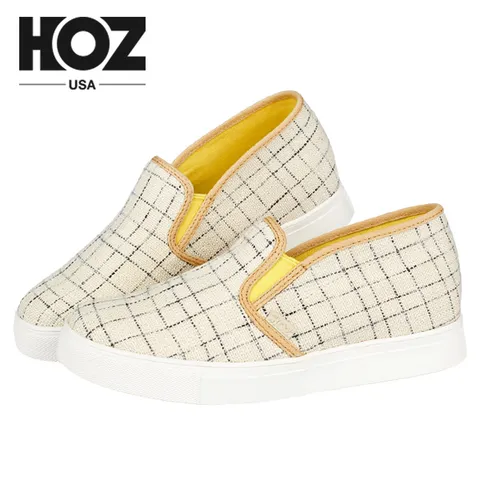 [HOZ]호즈 남성 여름 슬립온 MASON_H513V114-IVORY_CHECK