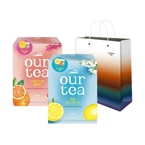 아워티 오렌지자몽 8P+레몬 8P + 쇼핑백