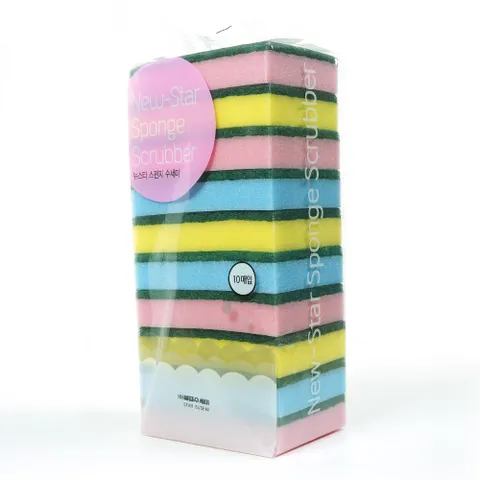 스펀지 수세미 10매