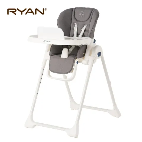 프리모 하이체어 아기 유아 식탁의자 멜란 그레이