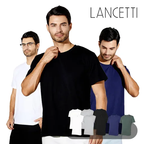 [LANCETTI] 란체티 남여공용 면티셔츠 8종 세트