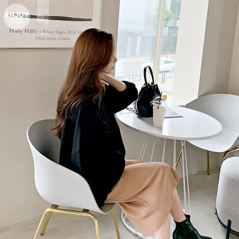 [미씨엘라] 볼륨 퍼프 맨투맨