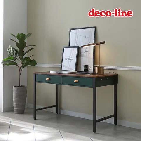 데코라인 코넬 퓨어 1200 컴퓨터 서재 책상 DDW046