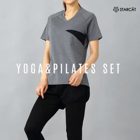 롱슬림 요가복세트 필라테스복세트 운동복세트TS035PT0