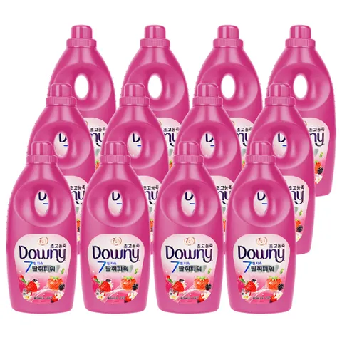 다우니 초고농축 섬유유연제 베리베리와 바닐라크림 1L x12개