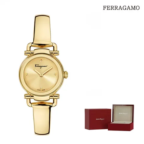 페레가모 간치노 캐주얼 골드 여성 시계SFDC00618