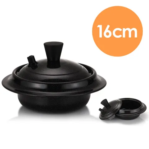 리빙아트 IH 무쇠가마솥 16cm 3~4인용