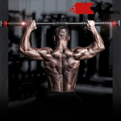 K4스포츠아몸디 KM-13 문틀철봉 실내 턱걸이 철봉 문틀 손상방지 턱걸이봉 바