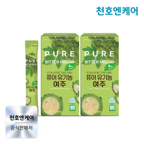 퓨어 유기농 여주스틱 20g 14포 x 2박스