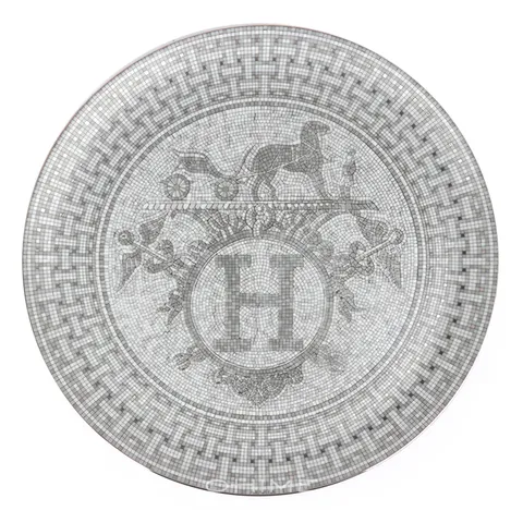 (국내당일출고) 테이블웨어 접시 PLATE 모자이크24 라지 PLATINUM