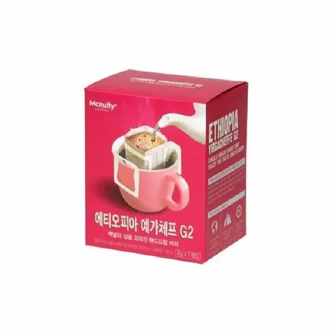 맥널티 핸드 드립커피 에티오피아 예가체프 8g×7T