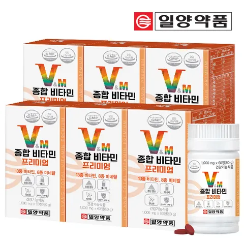 종합 비타민 프리미엄 6병 (360정)