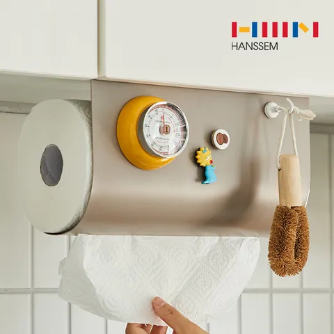 주방정리용품 마일드 키친타올 마그네틱 랙 2종 걸이 홀더 싱크대선반
