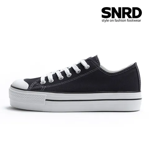 [무료배송] Stylish 여성 키높이 통굽 캔버스 셀업스니커즈