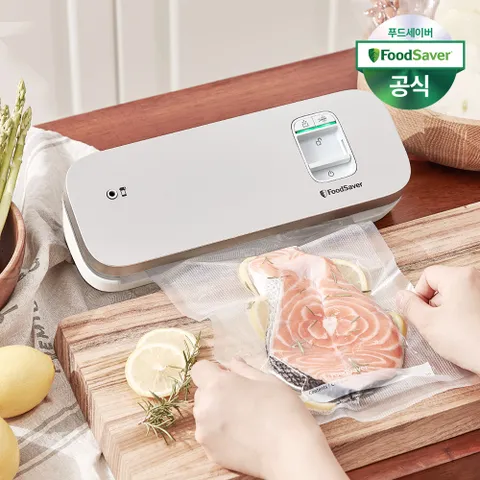 [시크릿가] 푸드세이버 미니 라이트 진공포장기  화이트 VS1184