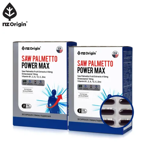 쏘팔메토 파워 맥스1,100㎎ x 30캡슐 X 2통