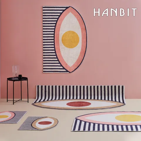 [한빛카페트] 오라클 아뜰리에 코지 러그 카페트 70x100cm