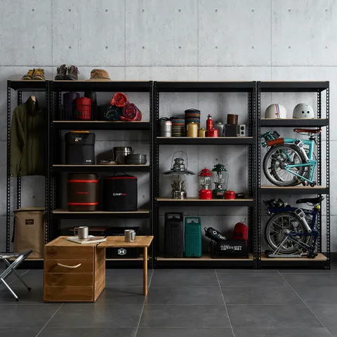 스피드랙 창고 아웃도어 캠핑 선반 W300XD400XH1200 4단