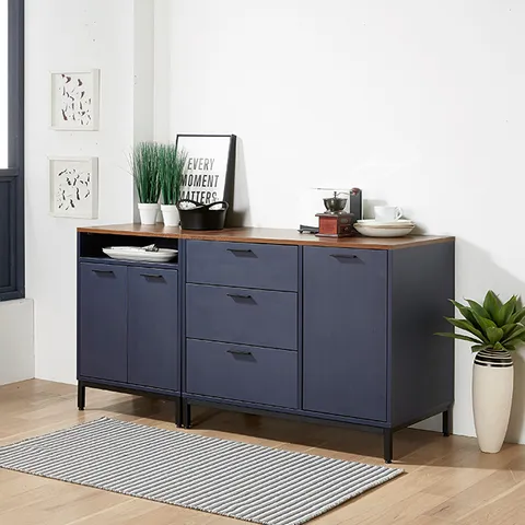 [우아미가구]로데릭 주방수납장 세트 1600