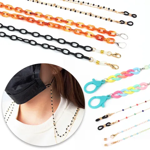 핸드메이드 비즈 마스크 스트랩 6종 / 마스크 목걸이