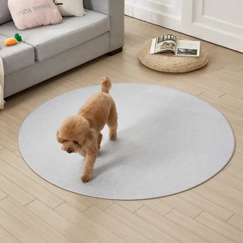 휴팡 애견매트 6T 양면PVC 원형 140 X 140cm