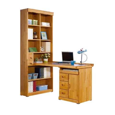 [로쏘]아셀 엘다원목 H형 책상 세트 800