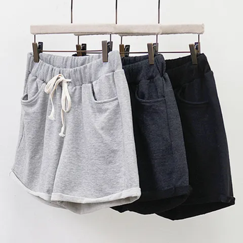 빅사이즈사랑해요 0020RL012 캐쥬얼 밴딩 반바지 GO