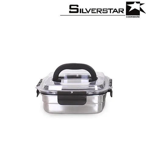 실버스타 오아이씨 돔형 스텐김치통 핸디14호/1130ml