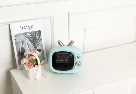 [모닝아트] 실생활 전기온풍기 델첸TV히터 Limo-H2