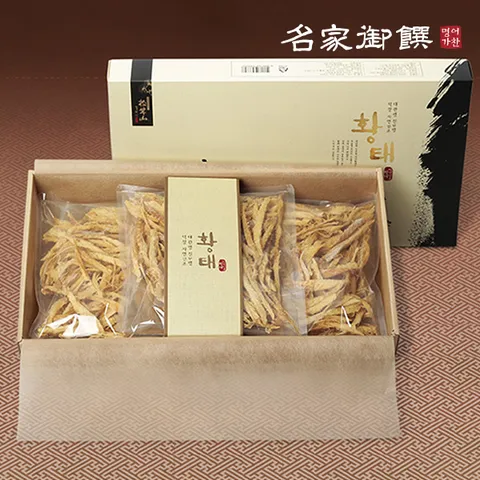 명가어찬  대관령 황태채 선물세트대관령덕장건조황태채200gx2