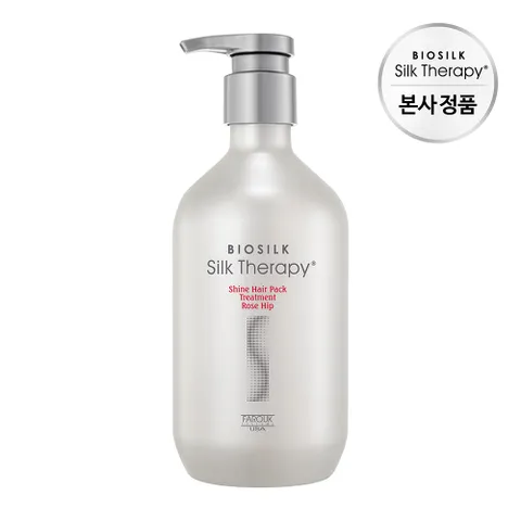 실크테라피 샤인 헤어팩 트리트먼트 로즈힙 500ml