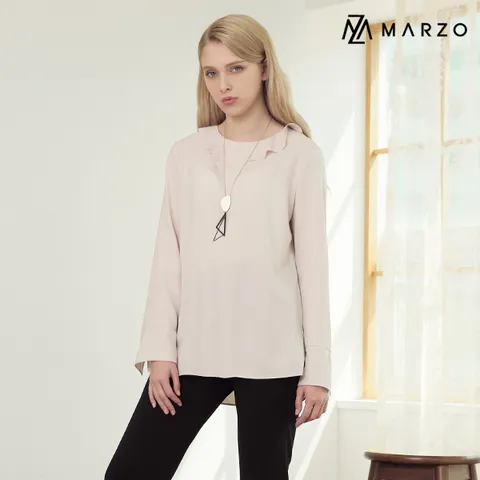 [하프클럽/마르조]보니타블라우스_MEFFBLP0235