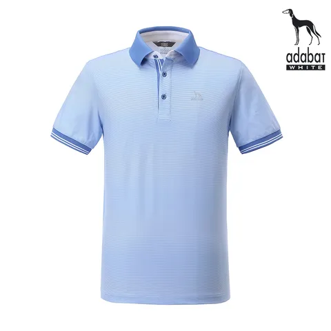 아다바트화이트 반팔티셔츠 N8M108 S블루 골프웨어